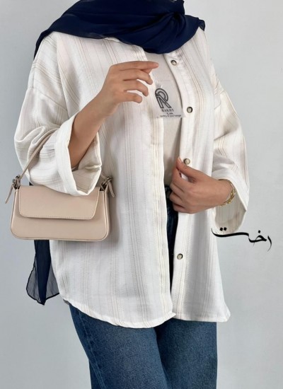 شومیز کج راه طرحدار