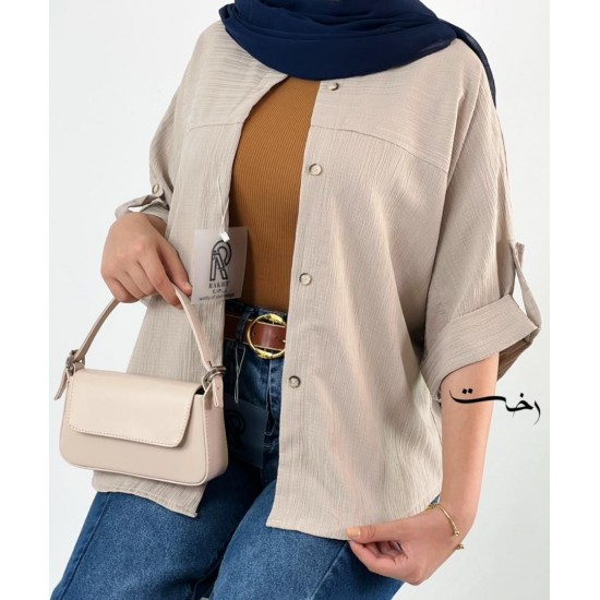شومیز شانتون رنگی
