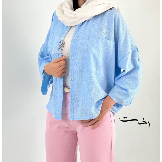 شومیز باکسی پفکی