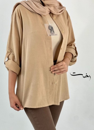 شومیز لینن اسلپ رنگی شومیز لینن اسلپ رنگی