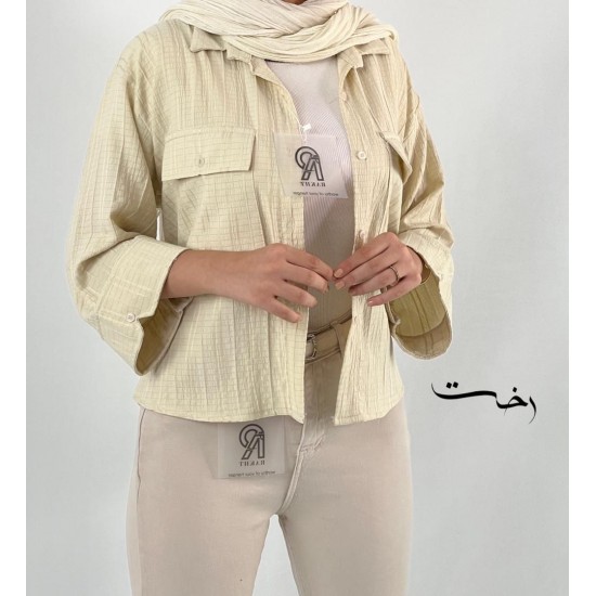 شومیز پفکی رنگی شومیز پفکی رنگی