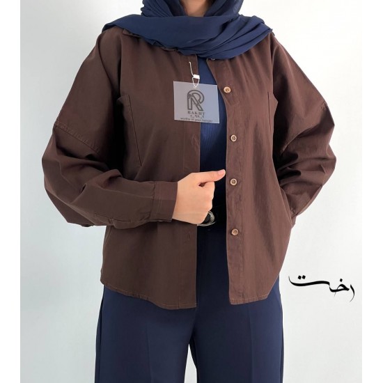 شومیز لینن باکسی شومیز لینن باکسی