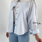 شومیز لینن باکسی شومیز لینن باکسی