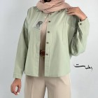 شومیز لینن باکسی شومیز لینن باکسی