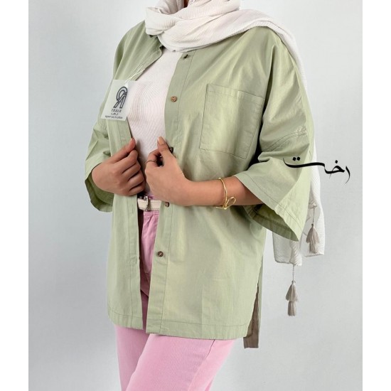 شومیز لینن رنگی