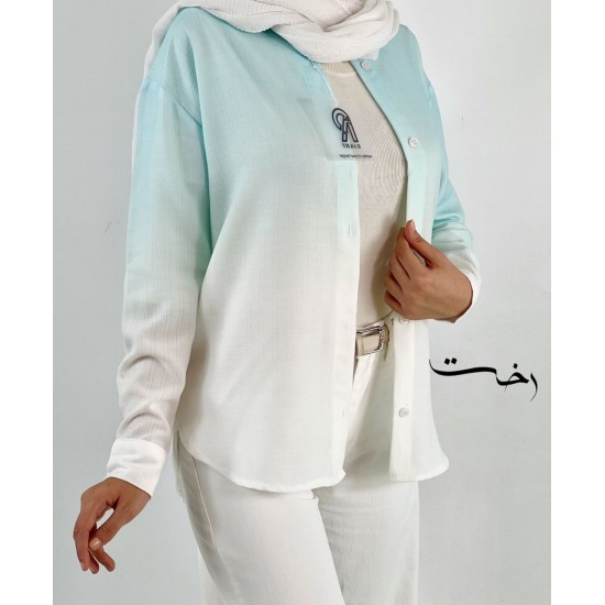 شومیز رنگی آبرنگی شومیز رنگی آبرنگی