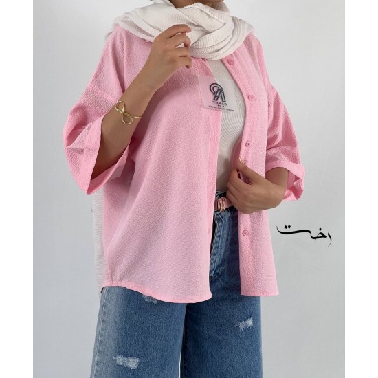 شومیز پفکی رنگی