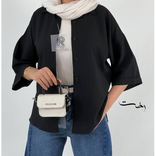 شومیز پفکی رنگی