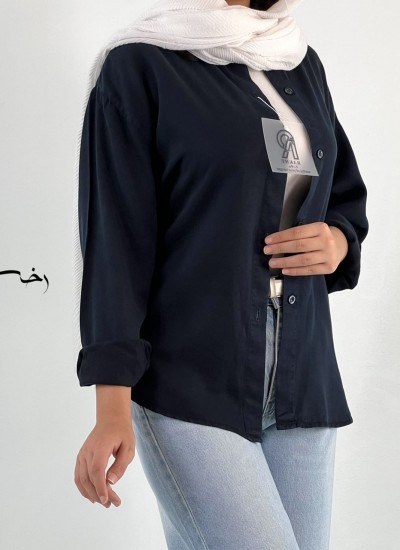 شومیز سیلک رنگی