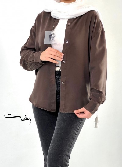 شومیز سیلک رنگی