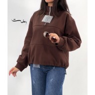 بلوز دورس نیم زیپ بلوز دورس نیم زیپ