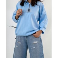 بلوز دورس نیم زیپ بلوز دورس نیم زیپ