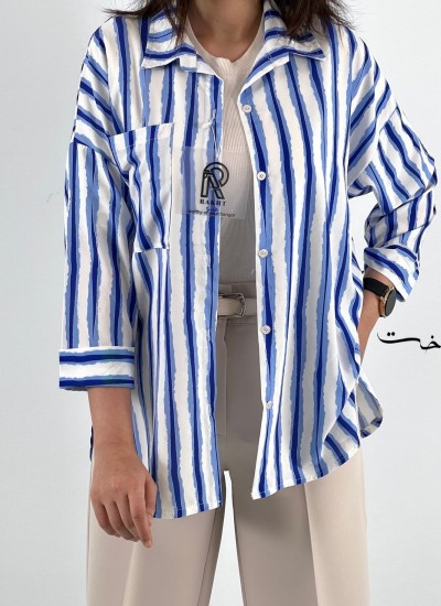 شومیز پری راه راه