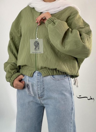 جکت بامبر سریالی پفکی