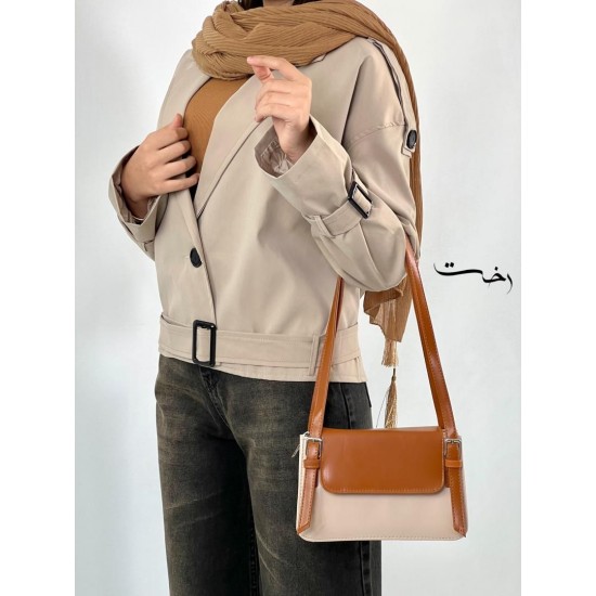 ترنج کت بارونی کمربندی