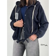 سوییشرت مخمل تک جیب