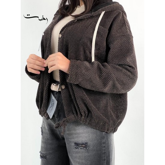 سوییشرت مخمل تک جیب