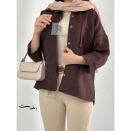 شومیز جلو جیب پاییزه شومیز جلو جیب پاییزه