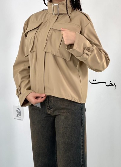 کت بارونی سگک دار کت بارونی سگک دار