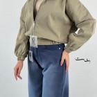 جکت بامبر جلو زیپ
