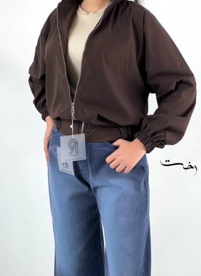 جکت بامبر جلو زیپ