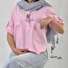 شومیز باکسی دو جیب شومیز باکسی دو جیب