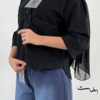 شومیز باکسی دو جیب شومیز باکسی دو جیب