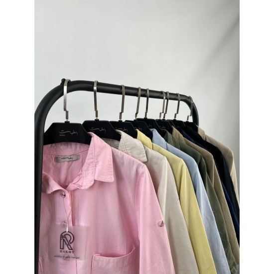 شومیز باکسی دو جیب شومیز باکسی دو جیب