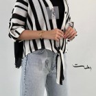 شومیز جلو گره ای پاییزه شومیز جلو گره ای پاییزه