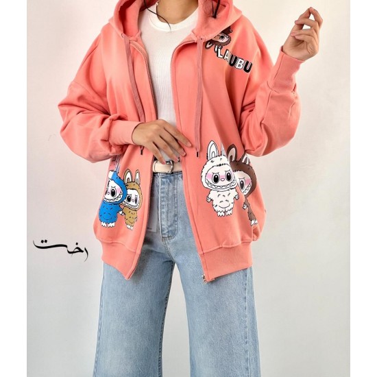 سوییشرت کلاهدار لبوبو