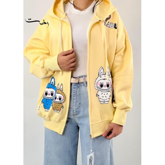 سوییشرت کلاهدار لبوبو