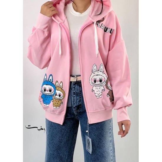 سوییشرت کلاهدار لبوبو