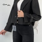 ترنج کت بارونی میله ای ترنج کت بارونی میله ای
