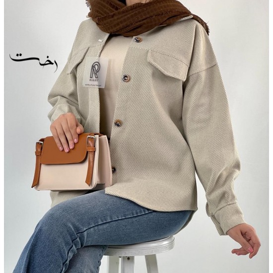 شومیز فوتر کج راه جیب نما شومیز فوتر کج راه جیب نما