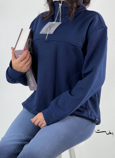 بلوز دورس نیم زیپ