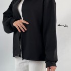 سوییشرت دورس جلو زیپ