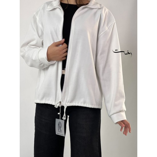 سوییشرت دورس جلو زیپ