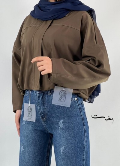 جکت بامبر جلو زیپ