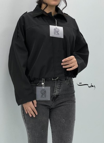 جکت بامبر جلو زیپ