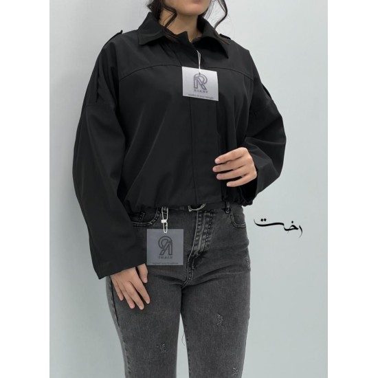 جکت بامبر جلو زیپ