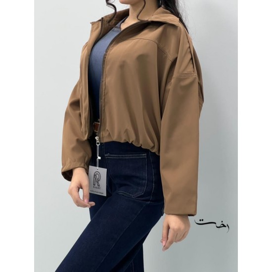 جکت بامبر جلو زیپ