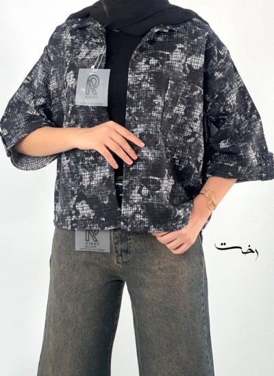 شومیز باکسی طرحدار شومیز باکسی طرحدار