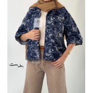 شومیز باکسی طرحدار