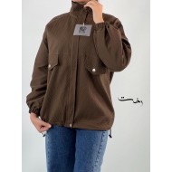 بامبر جلو زیپ نقابدار بامبر جلو زیپ نقابدار