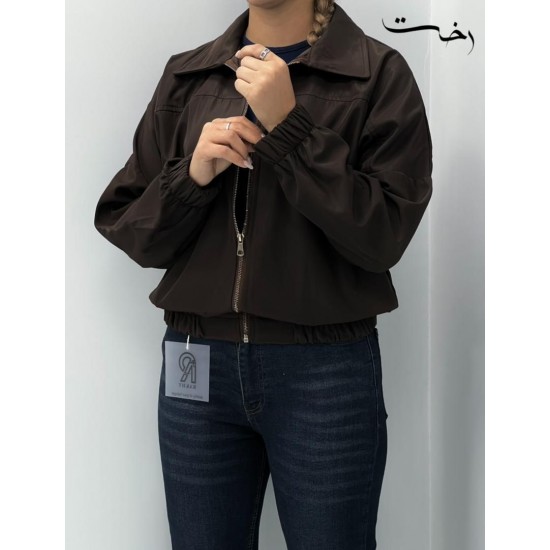 جکت بامبر جلو زیپ