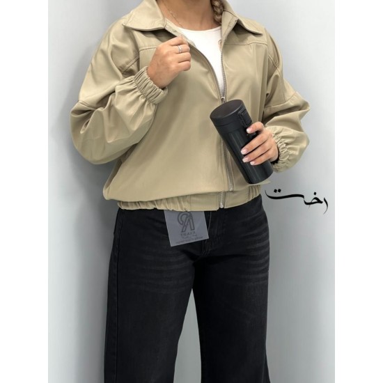 جکت بامبر جلو زیپ