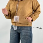 جکت بامبر جیر دو جیب جکت بامبر جیر دو جیب