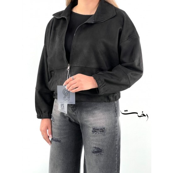 جکت بامبر جیر دو جیب جکت بامبر جیر دو جیب