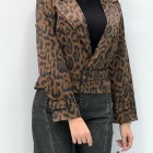 کت پلنگی کمربنددار کت پلنگی کمربنددار