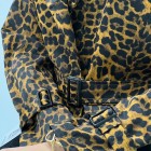 کت پلنگی کمربنددار کت پلنگی کمربنددار